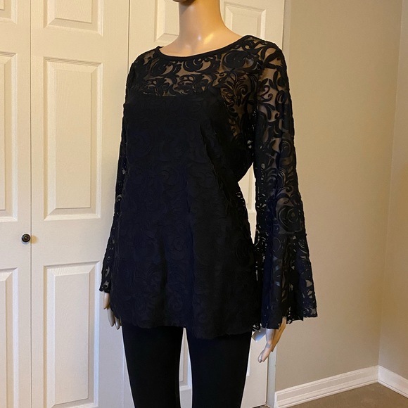 NWT NIC+ZOE 2-piece Lace Top. S - Picture 3 of 9